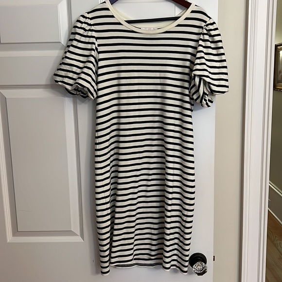 3 for $25 deal Rachel Parcell blue and white knit dress - Picture 2 of 5